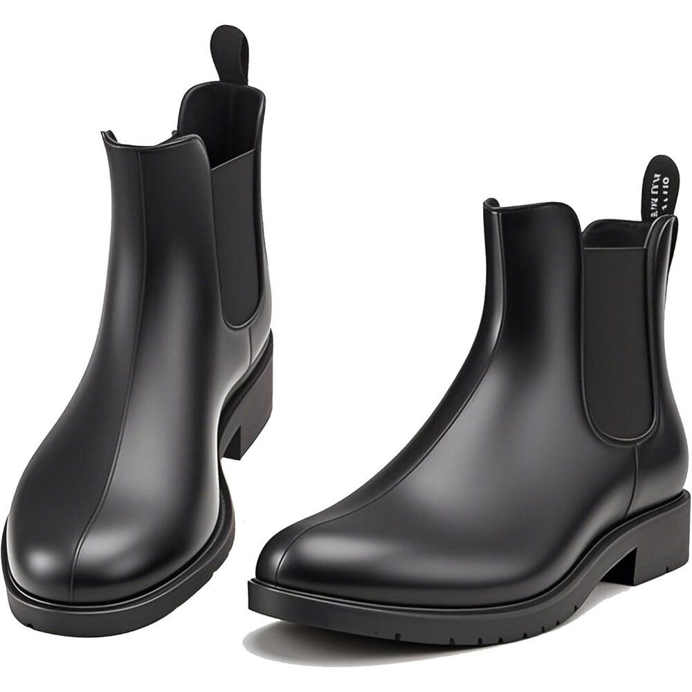 Waterproof Chelsea Boots For Women - Spacious Toe Box & Stylish Matte Finish